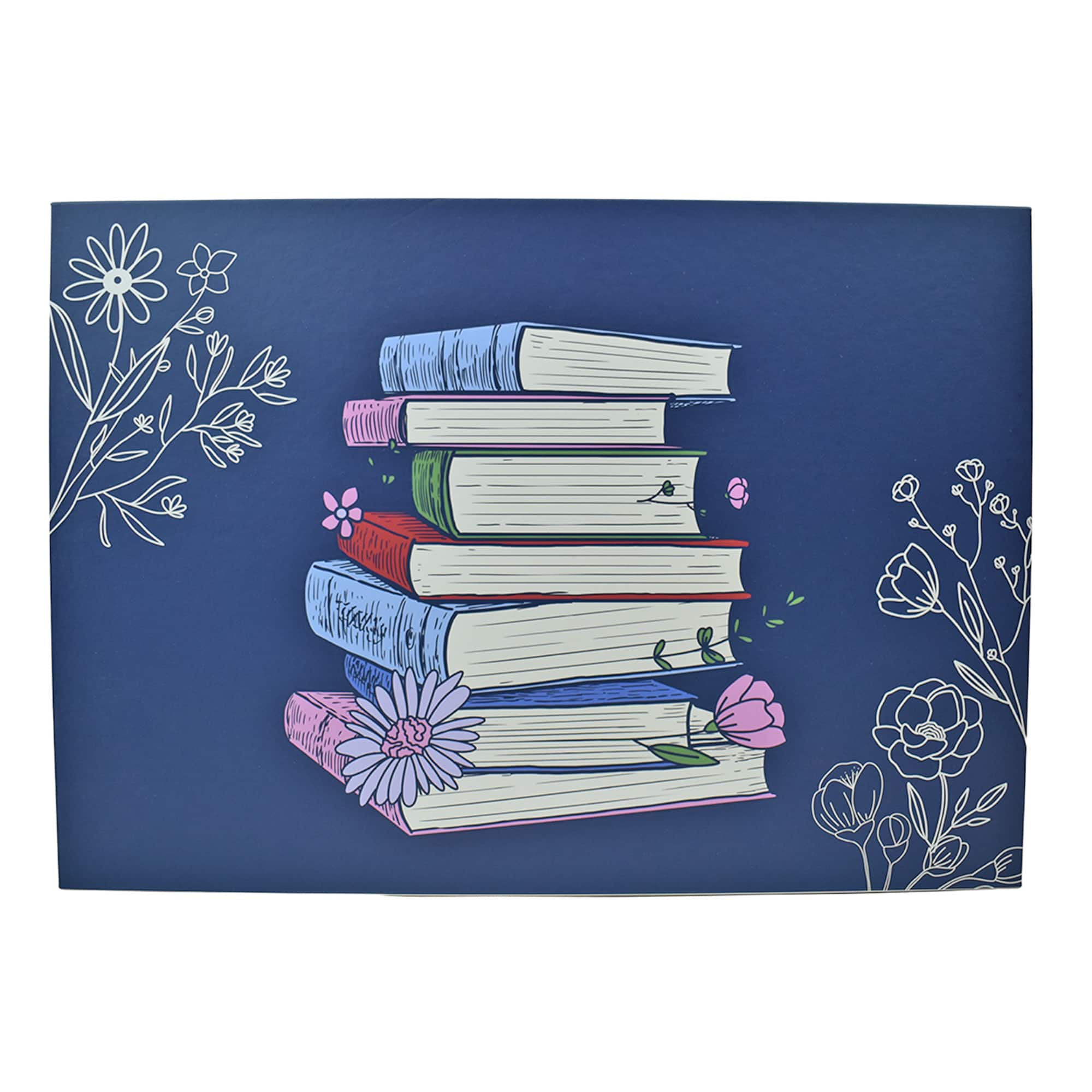 Small Book Lover Decorative Flip Top Book Box by Ashland®